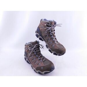 Oboz Sawtooth ll Mid BDry Boots  Women's 9.5W Brindle Tradewinds Blue NO INSOLES